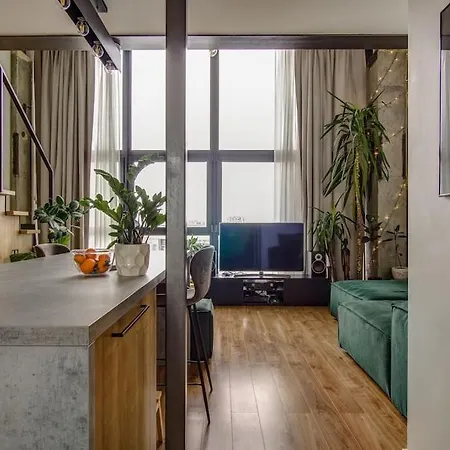 Bright And Stylish Centre 1 Bedroom Loft Appartement *
